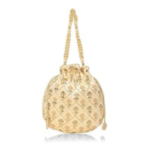 Lavie Women's Amara Round Potli | Ladies Purse Handbag